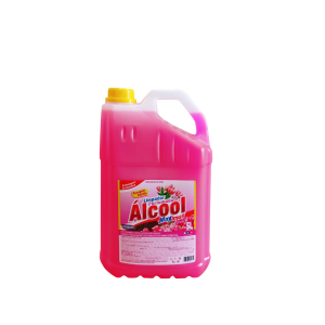 LIMPADOR C/ ALCOOL PEROLA ROSA 5LT